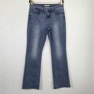 Levi's CLASSIC BOOTCUT Size 10 Medium Wash Stretch Blue Jeans